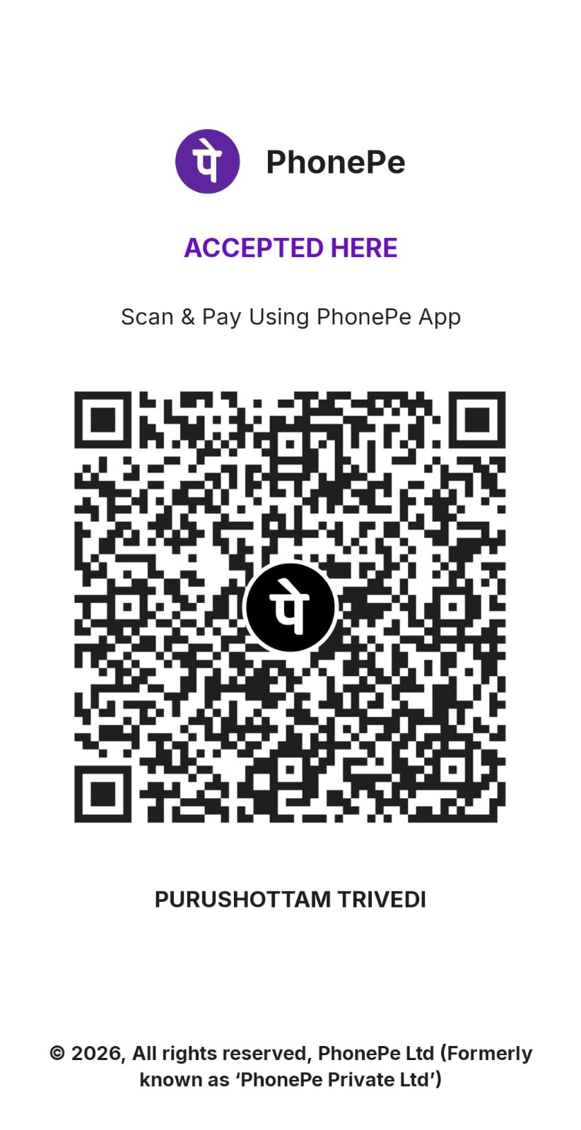 Payment QR Code